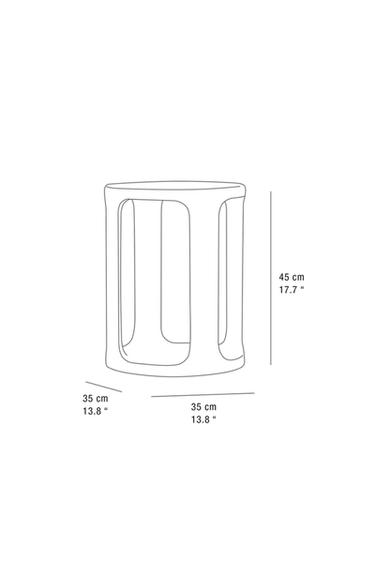 SIDE TABLE 02 - white by Zara - Image 6