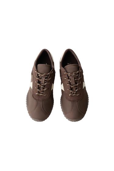 THIN SOLE SNEAKERS — Brown 2