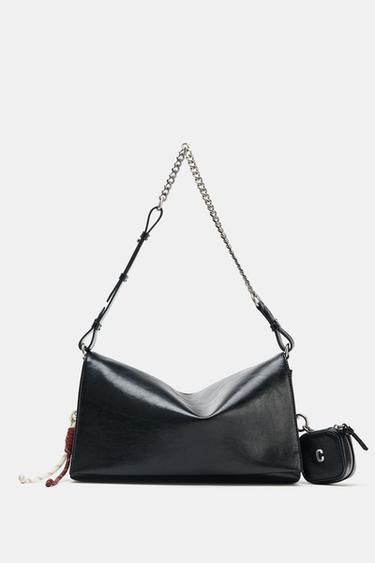 Zara MULTICHARM BAG - Black - Image 0