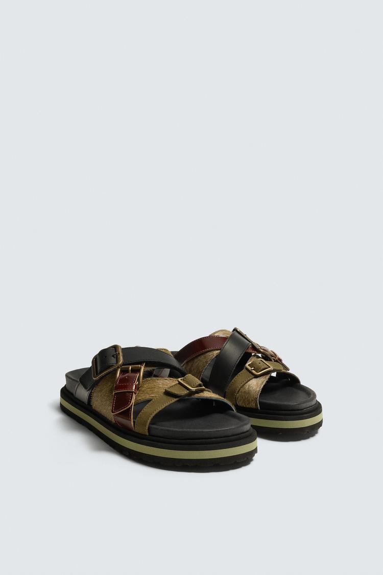 ZARA LTHR SNDLS