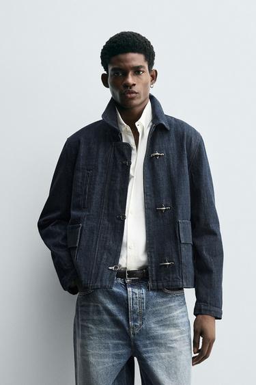 VESTE EN DENIM À BRANDENBOURGS - Indigo de Zara - Image 2