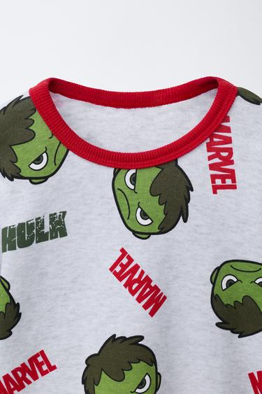 2-6 YEARS/ HULK © MARVEL PYJAMAS - Grey marl by Zara - Image 5