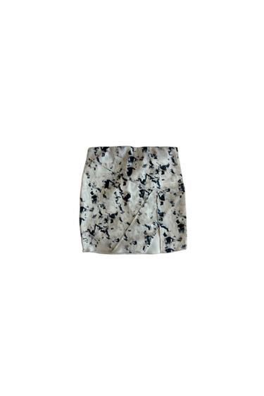 PRINTED MINI SKIRT
