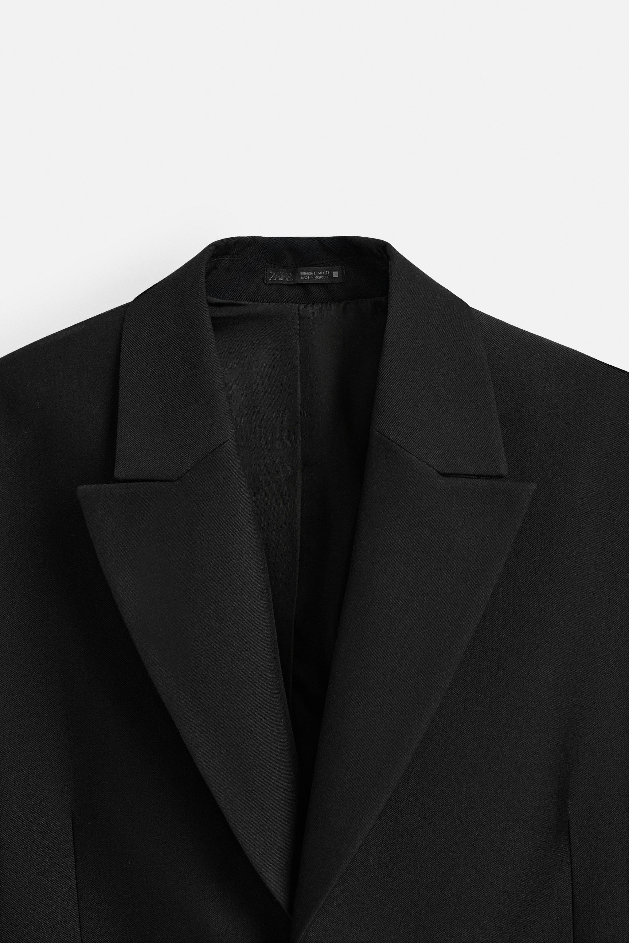 スクエアカットブレザー - ブラック | ZARA Japan / 日本