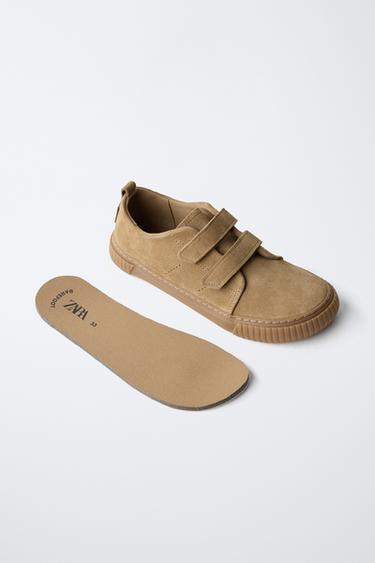 TENNIS SUÉDÉ BAREFOOT - Marron sable de Zara - Image 4