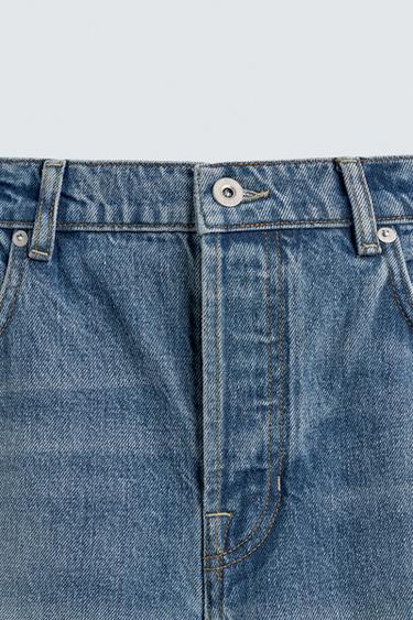 RELAXED FIT LIMITED EDITION JEANS - Mid-blue by Zara - Image 9