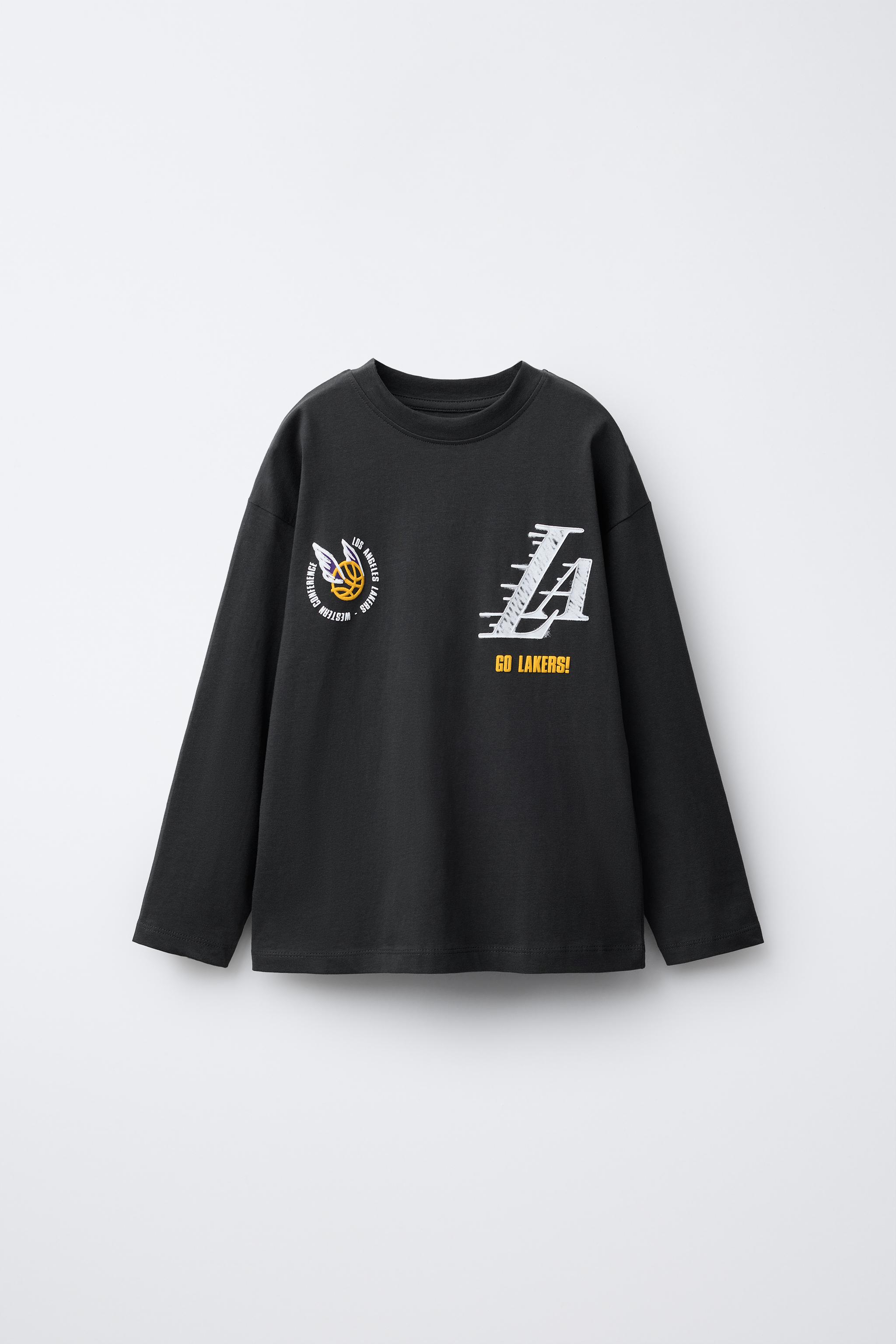 NBA LAKERS 黒 クルーネック スウェット xlarge-x-nba-13113334-s-new-
