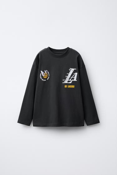 BLUZË LOS ANGELES LAKERS NBA - kaki nga Zara