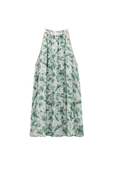 VESTIDO CORTO ESTAMPADO