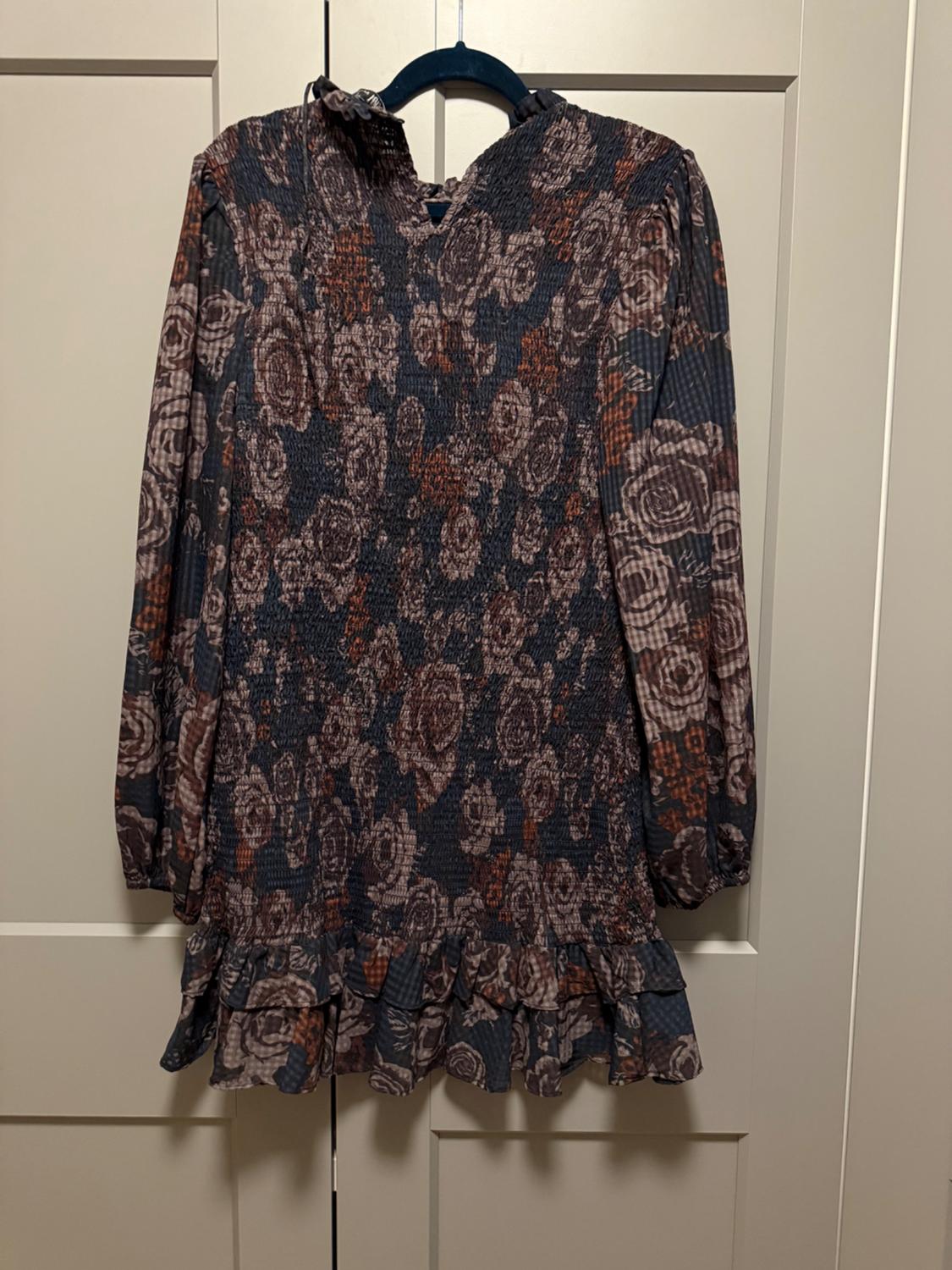 PRINTED MINI DRESS - Image 4