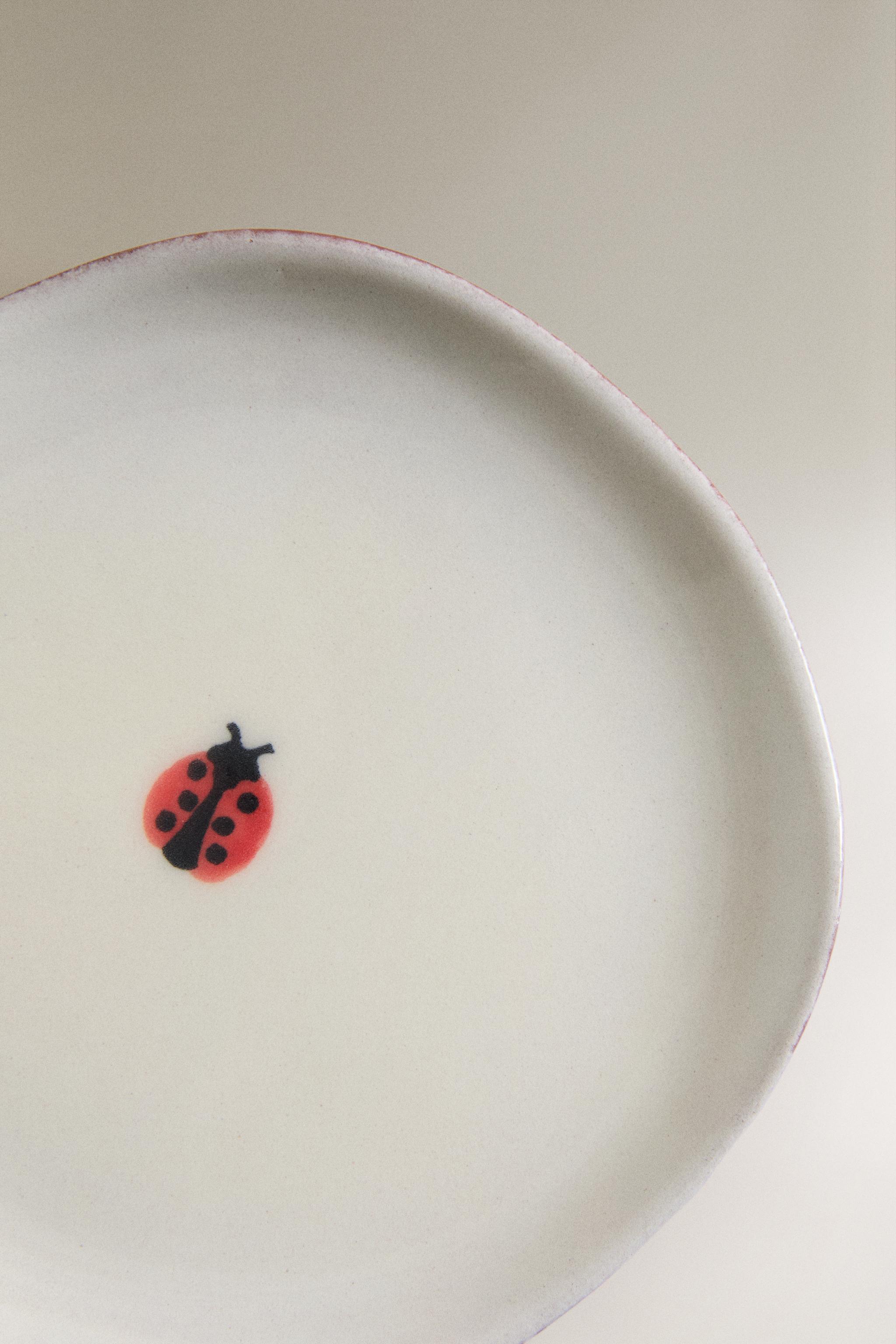 PORTE-SAVON COCCINELLE