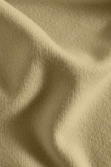 EXTRA SOFT PLAIN THROW - Гірчичний Zara