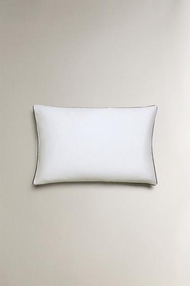 SATEEN PILLOWCASE WITH PIPING - Black by Zara - Image 3