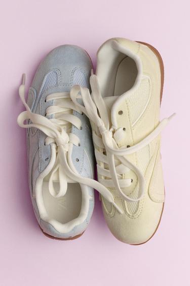 Zara PASTEL SNEAKERS - Yellow - Image 0