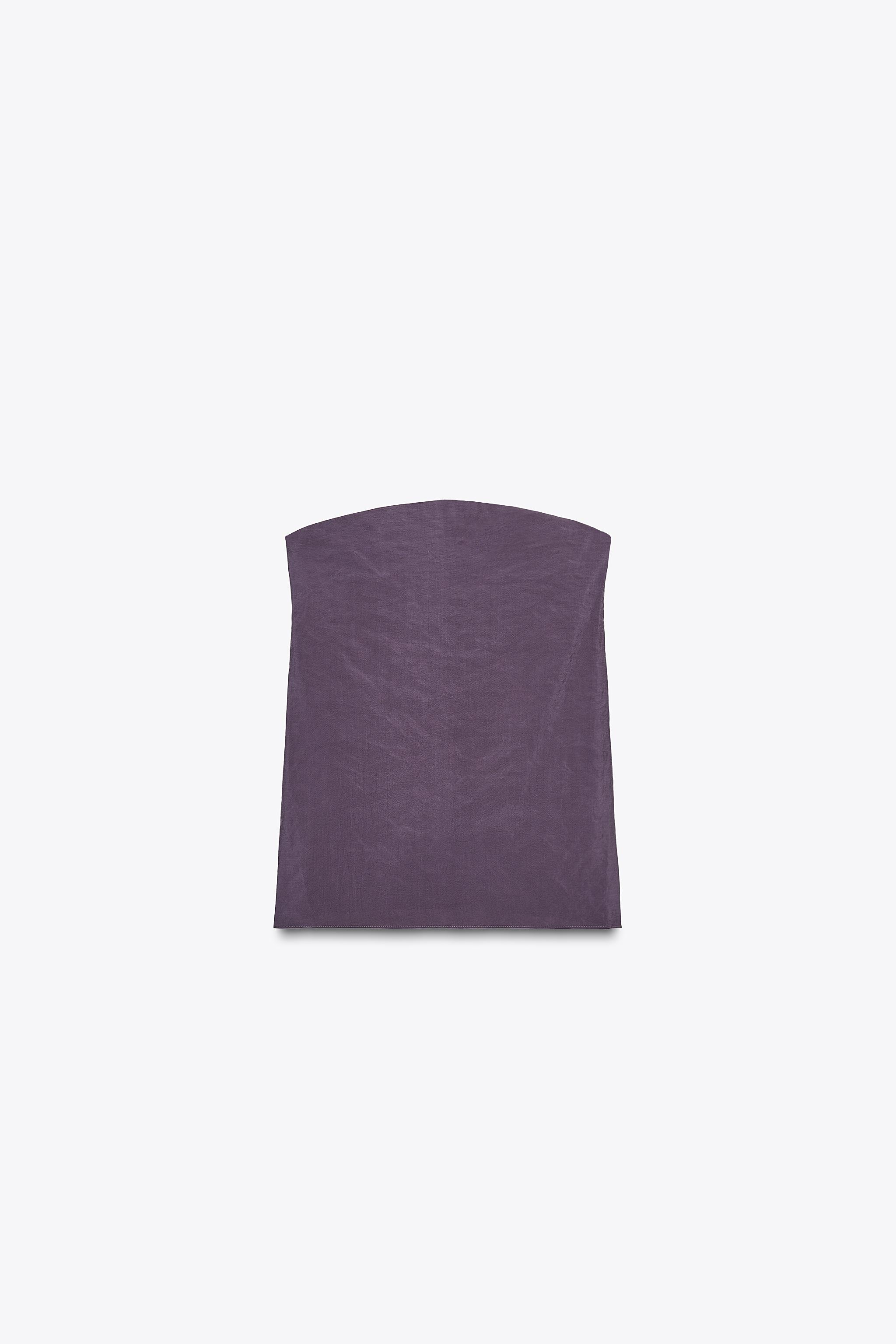 TOP FLUIDE BUSTIER