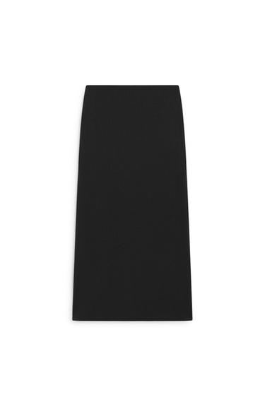 Stretch midi skirt - LIMITED EDITION — Anthracite Gray 2