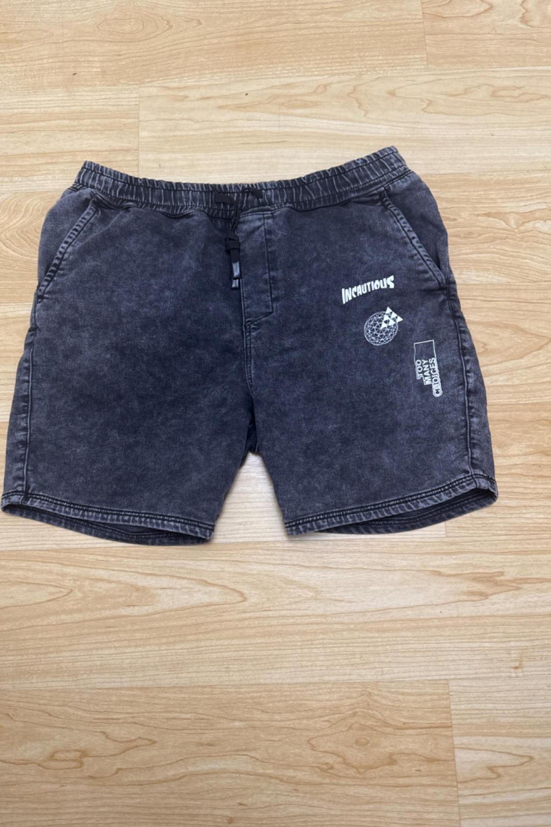 ACID WASH BERMUDA SHORTS