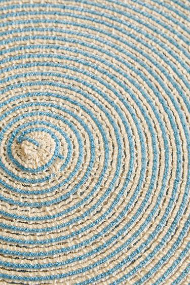 PACK OF ROUND PLACEMATS (PACK OF 2) - Light blue by Zara - Image 3