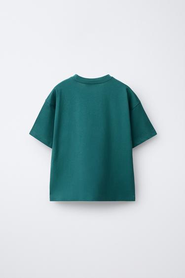 GRAFFITI DOLL T-SHIRT - Duck blue by Zara