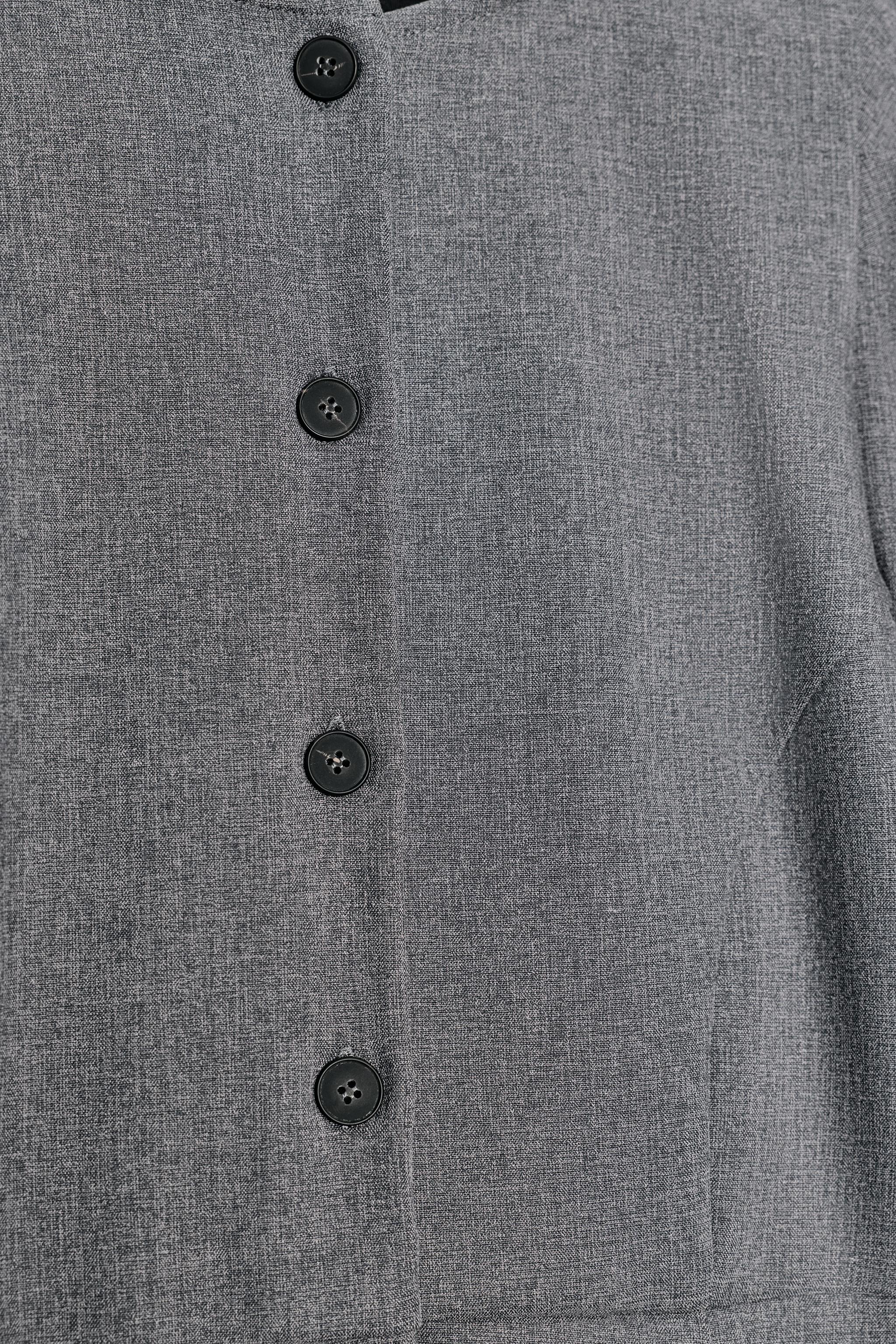 パフスリーブトップス - グレーマール | ZARA Japan / 日本