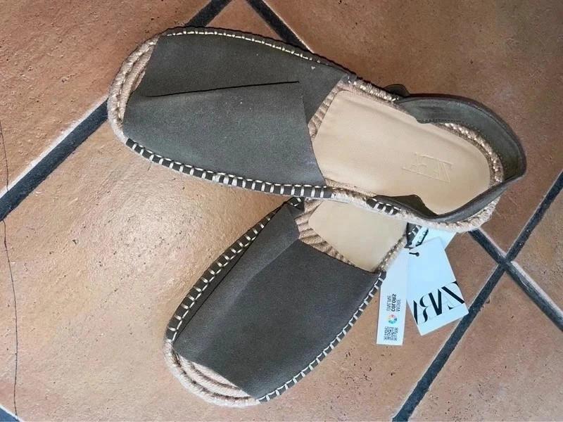 LEATHER MULE SANDALS - Image 3