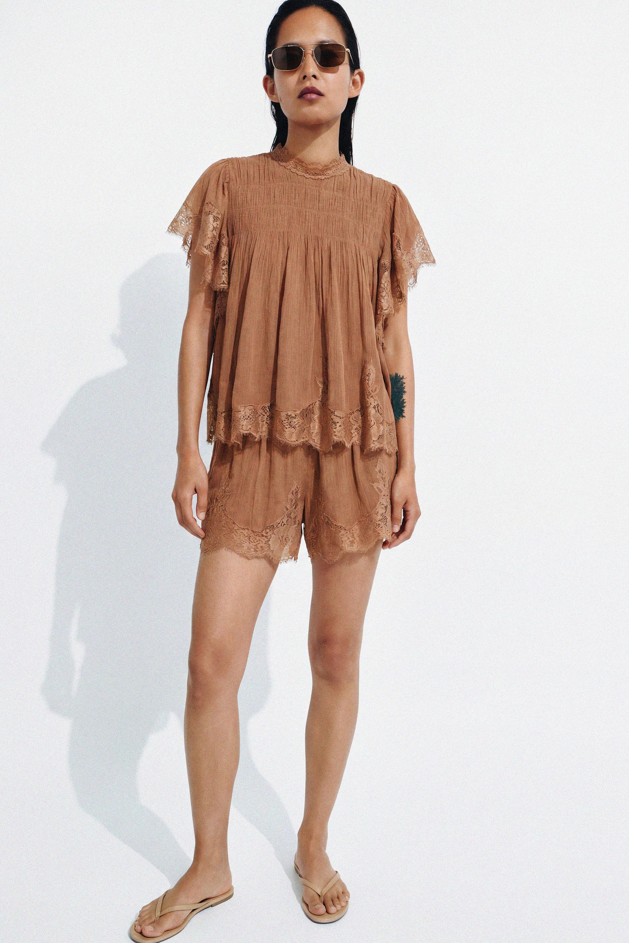 ZW COLLECTION LACE SHORTS