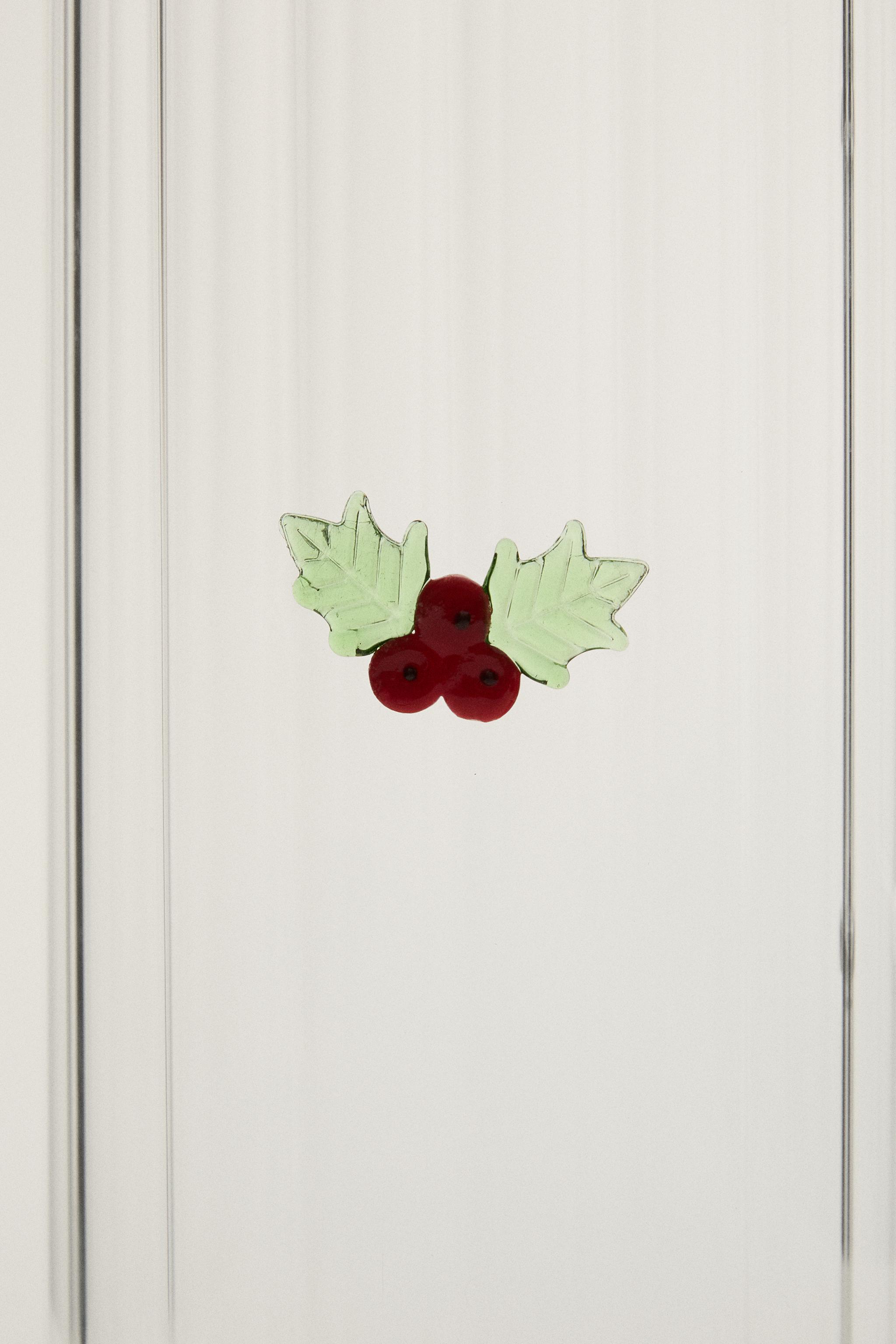 BOROSILICATE GLASS HOLLY PITCHER
