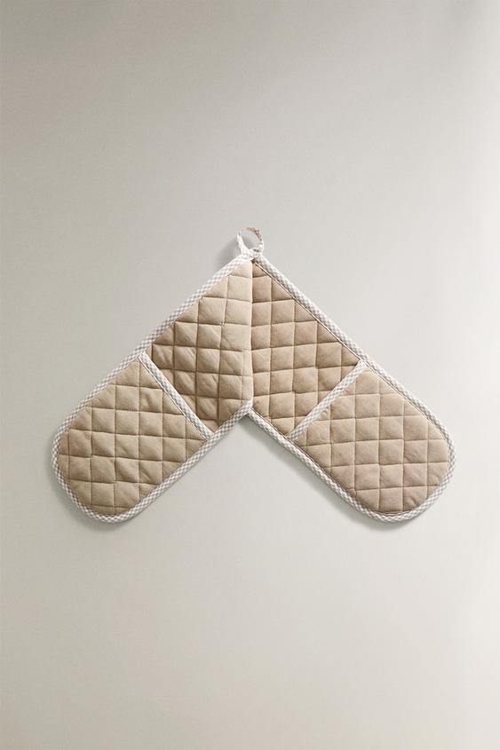 DOUBLE COTTON MITT