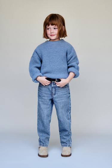 Zara MOM FIT JEANS - Mid-blue