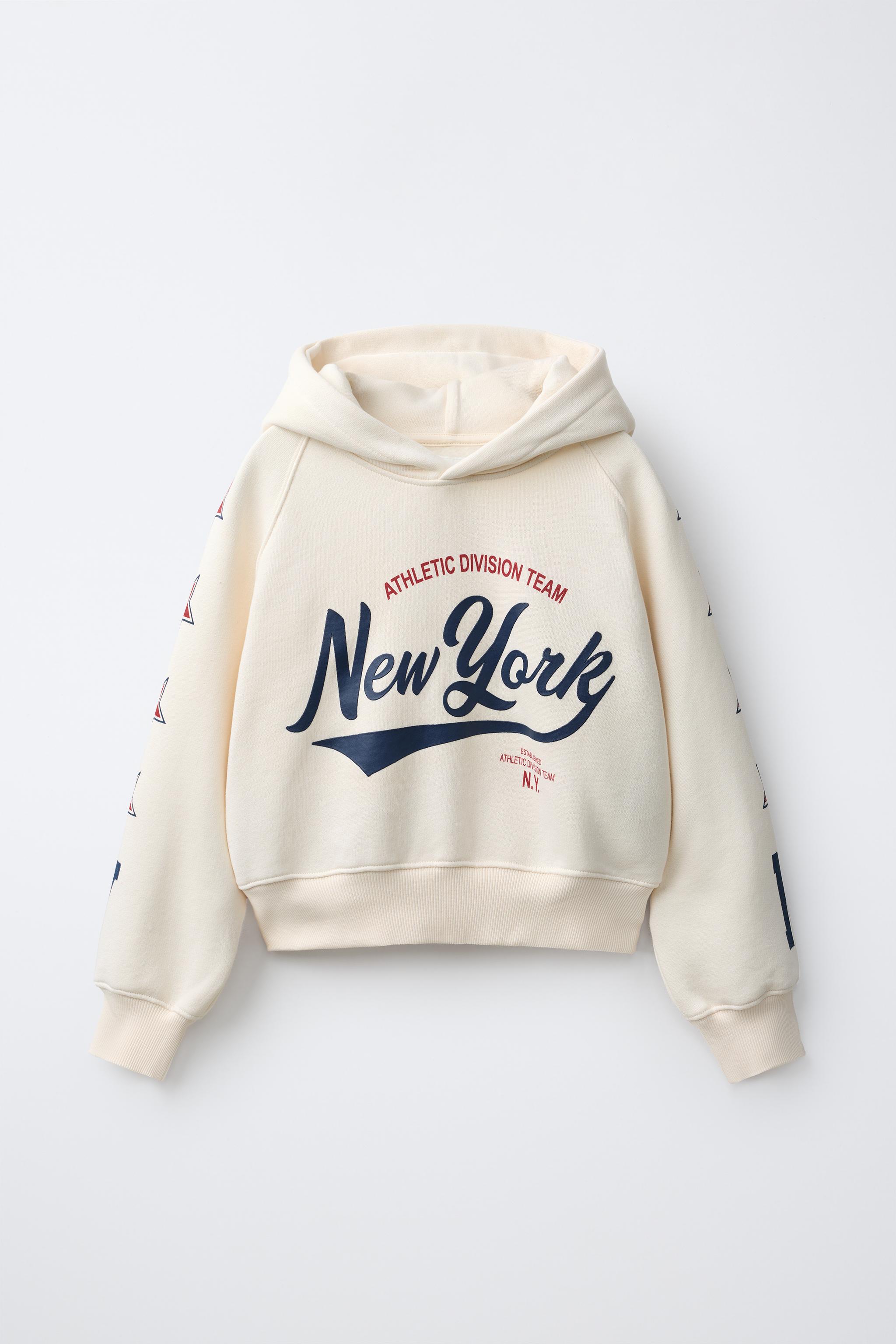 TEXT PRINT HOODIE