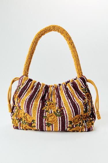 MINI BOLSO DE HOMBRO CUENTAS - Multicolor de Zara