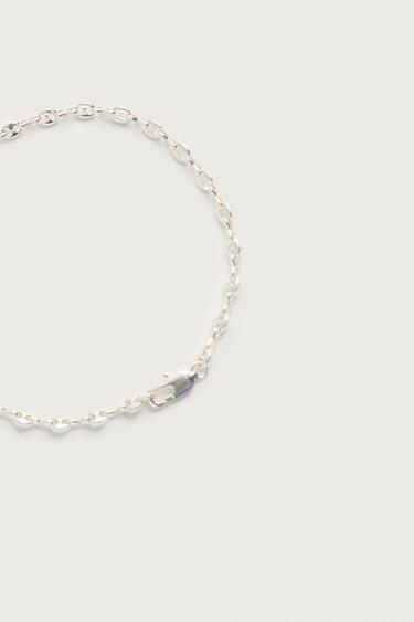 BRACELET À MAILLONS MÉTALLIQUES - Argent de Zara - Image 2
