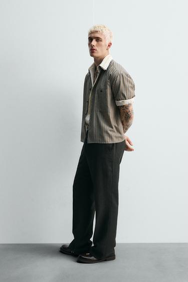 CHECK SHIRT LIMITED EDITION - Green by Zara - Image 3