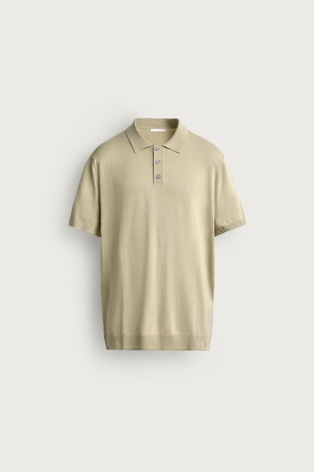 REGULAR FIT KNIT POLO SHIRT