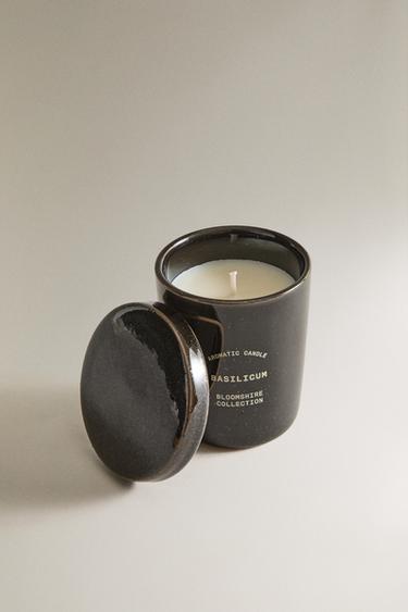 (170 G) BASILICUM SCENTED CANDLE - Mint by Zara - Image 1
