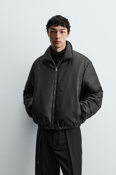 TECHNICAL QUILTED JACKET - Black by Zara
