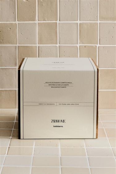 Zara KOMPLET KUTIJE PLOČICA TODOBARRO (50 KOMADA / 0,5 M²) – bijela