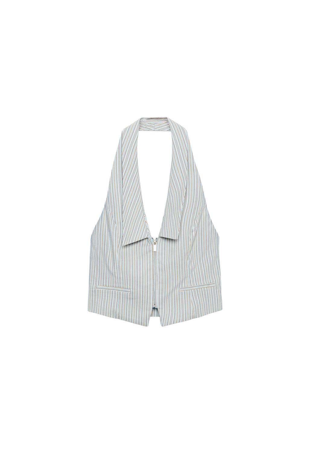 STRIPED VEST TOP