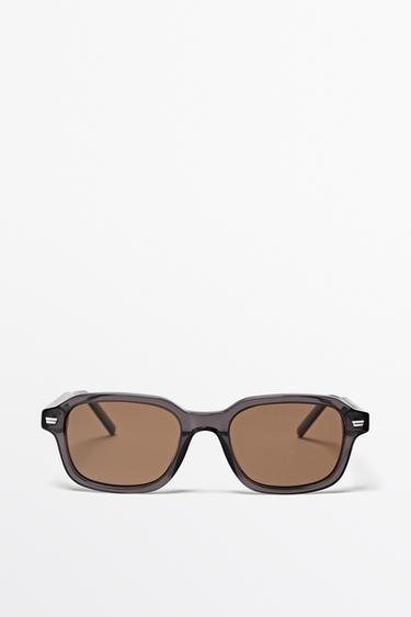 Zara Square sunglasses - Anthracite grey - Image 0