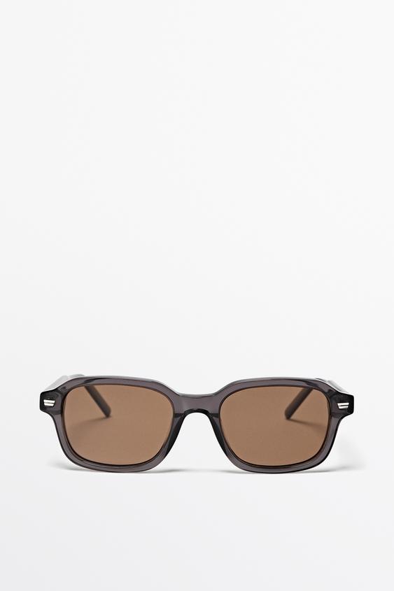 Zara Square sunglasses - Anthracite grey - Image 0