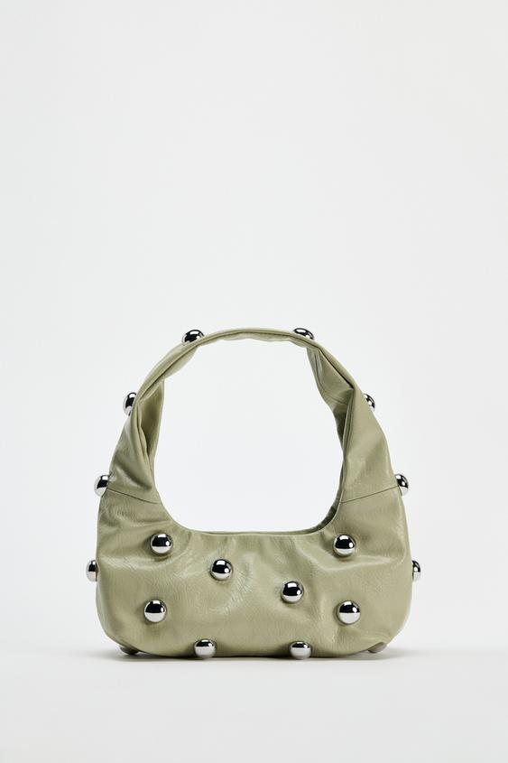 STUDDED SHOULDER BAG | ZARA Australia