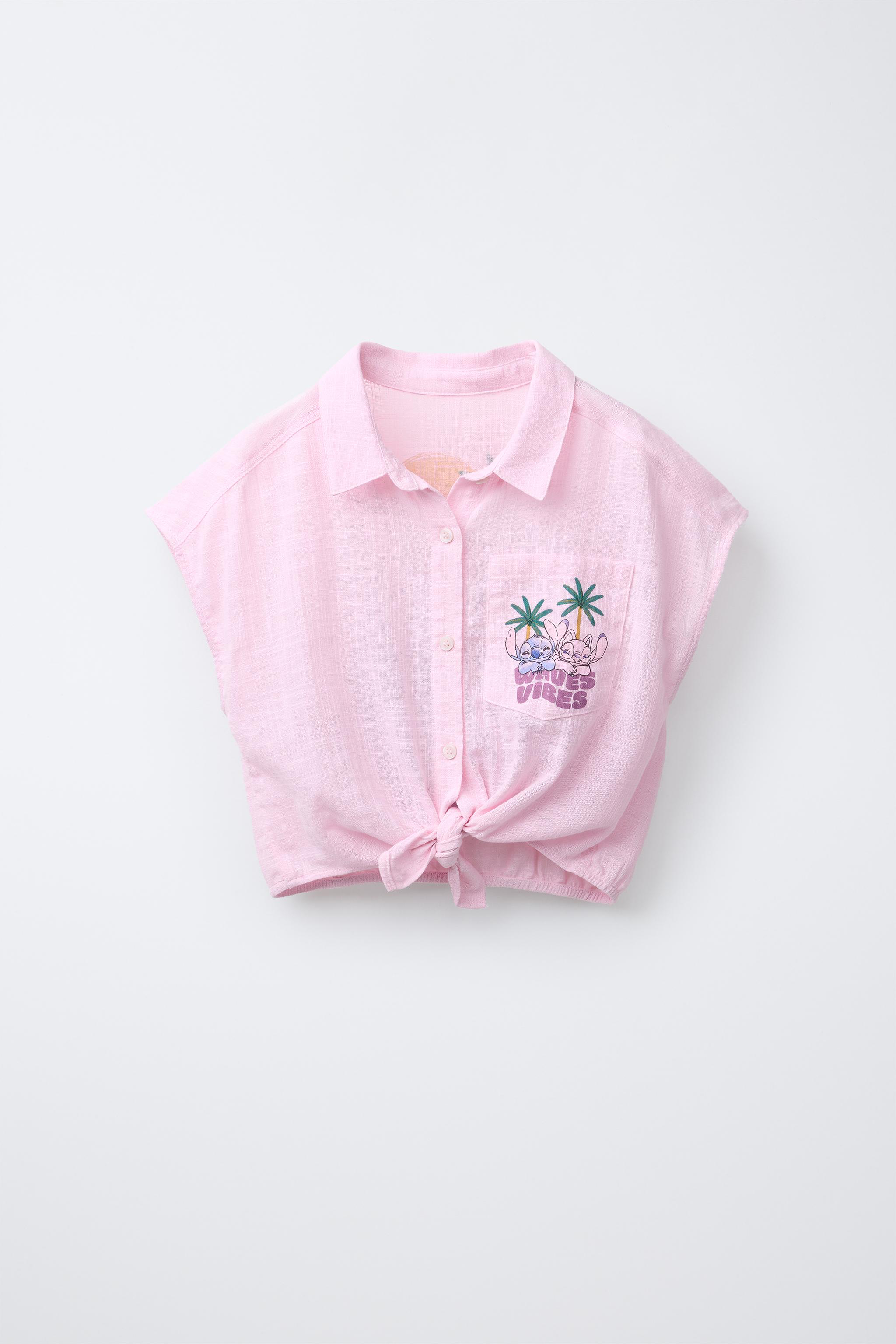 Stitch Over Shirts トゥデイフル シャツ ピンク - メルカリ