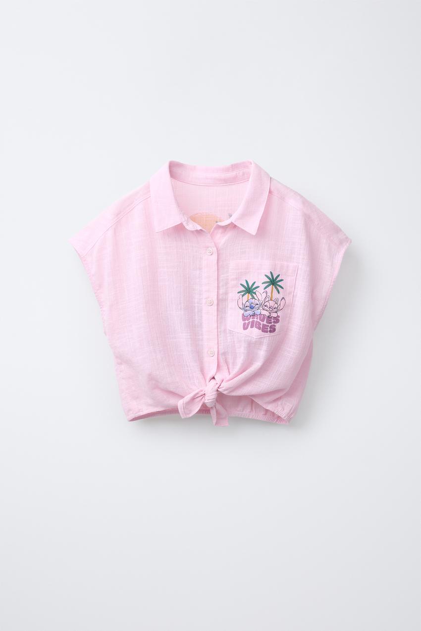 LILO & STITCH © DISNEY TIE-FRONT SHIRT