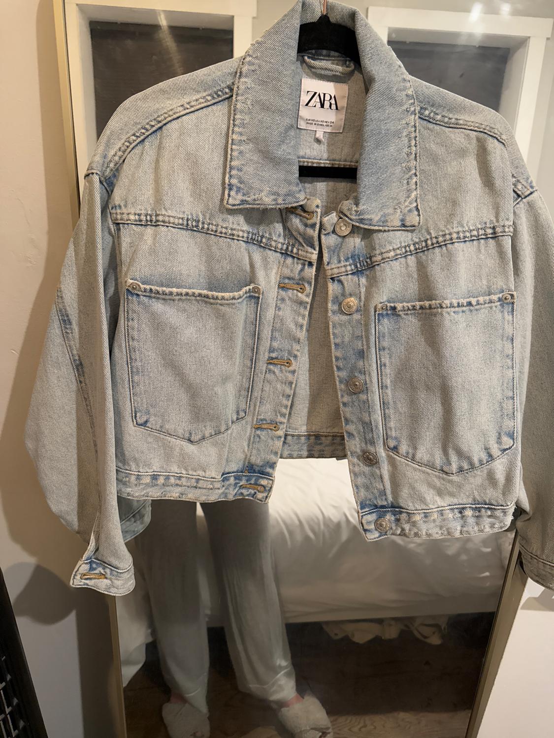CROPPED DENIM JACKET