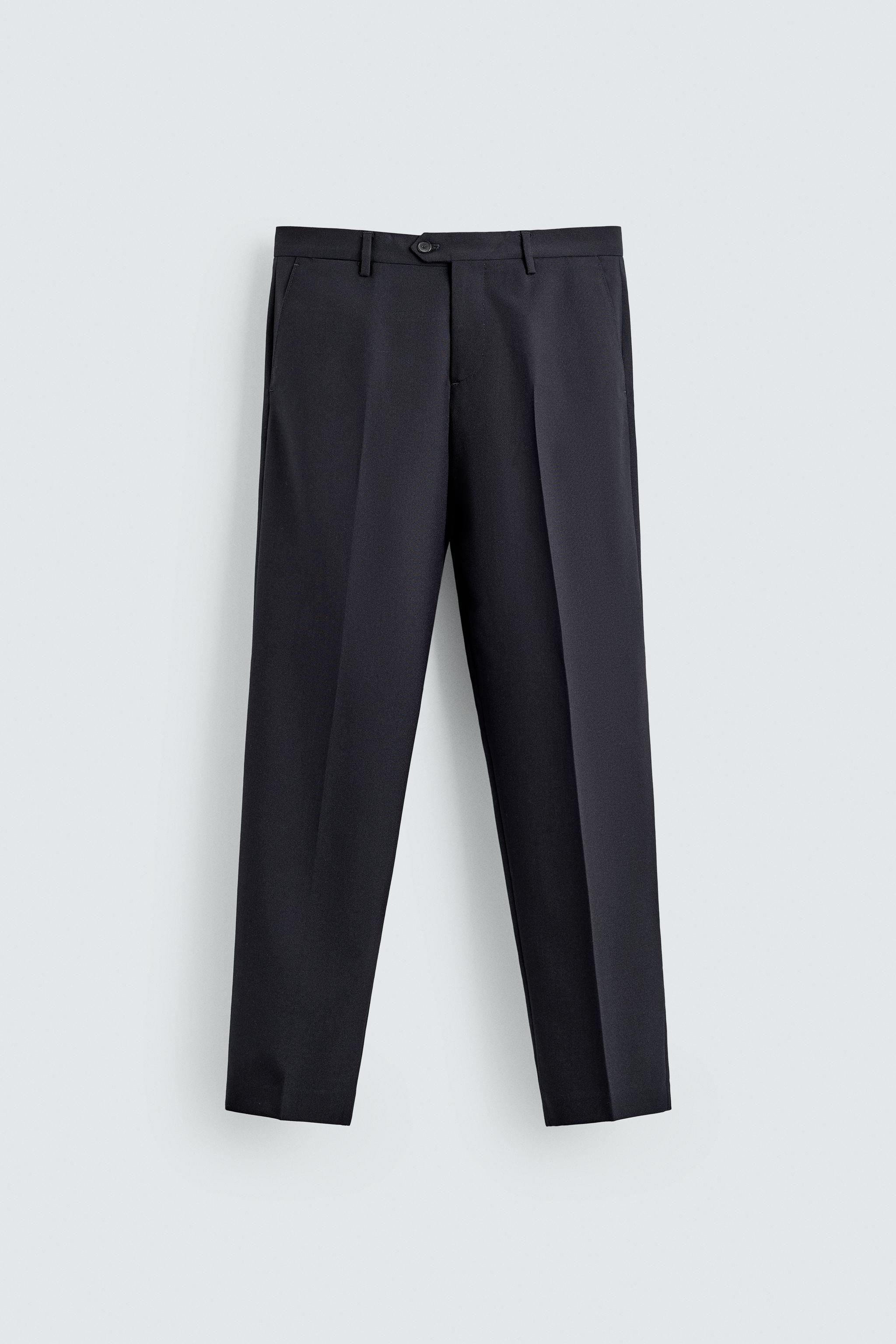 PANTALON DE COSTUME 100% LAINE