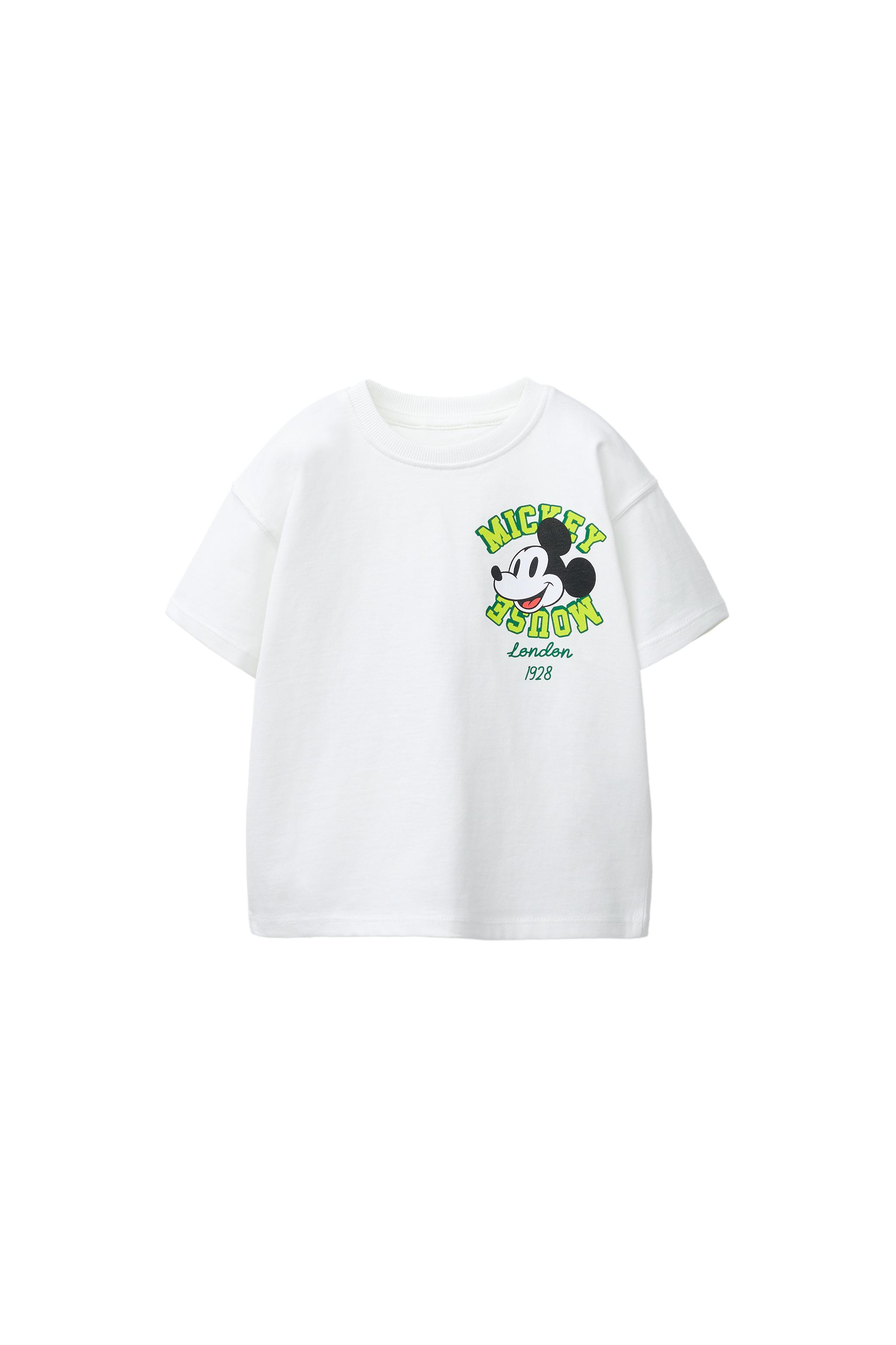 MICKEY MOUSE © DISNEY PRINT T-SHIRT - White | ZARA South Africa