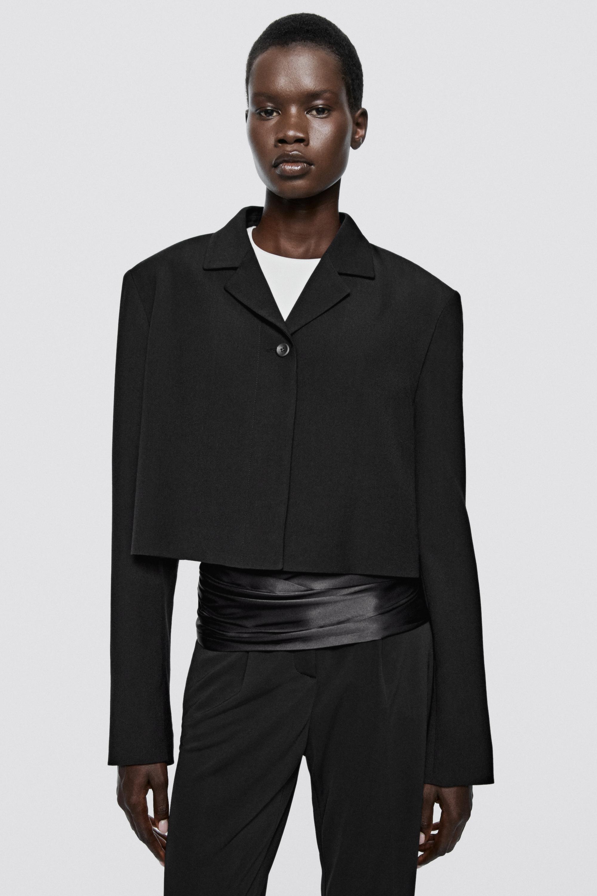 Cropped wool blazer - LIMITED EDITION