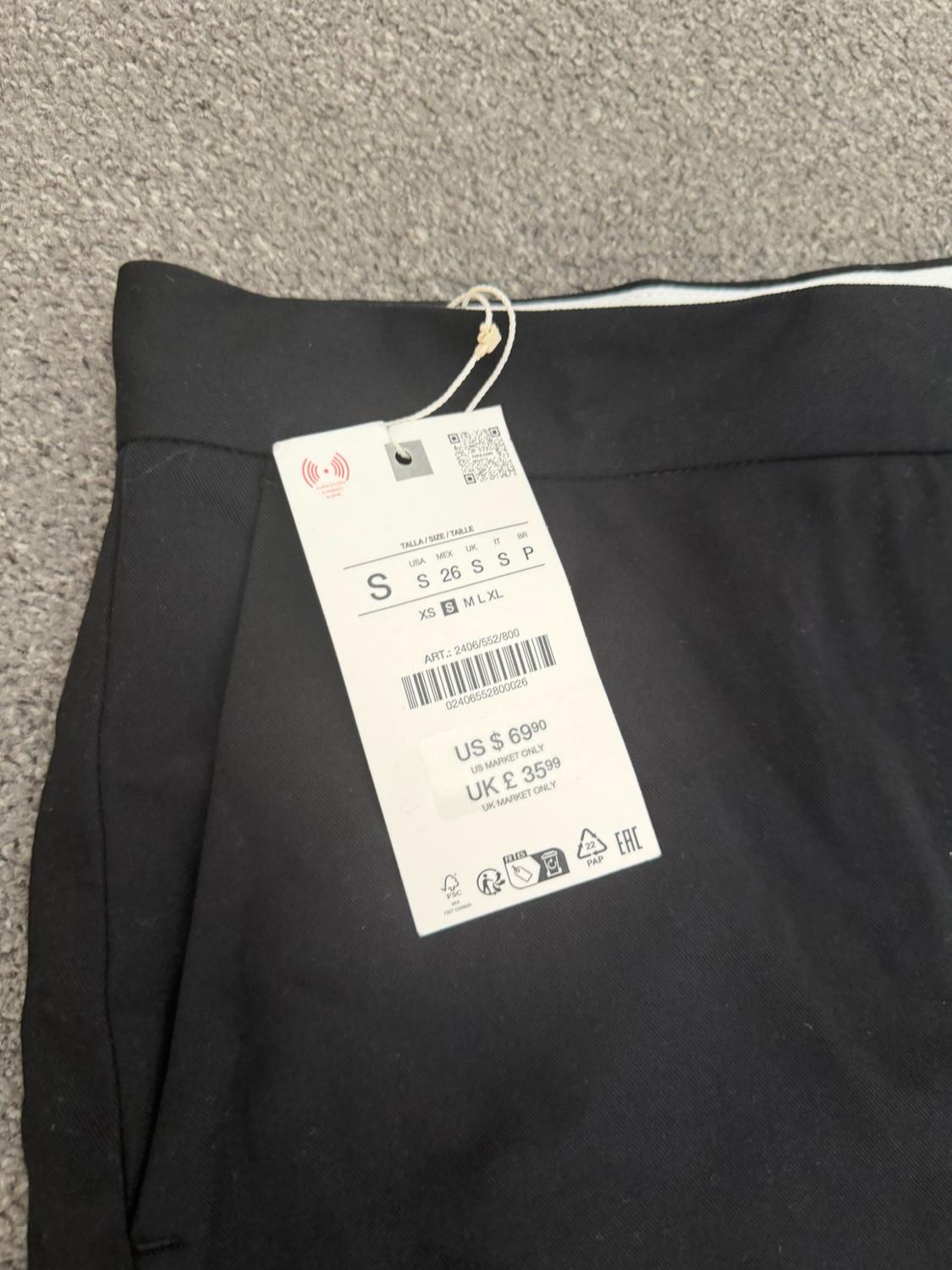 MID-WAIST BARREL TROUSERS - Image 2