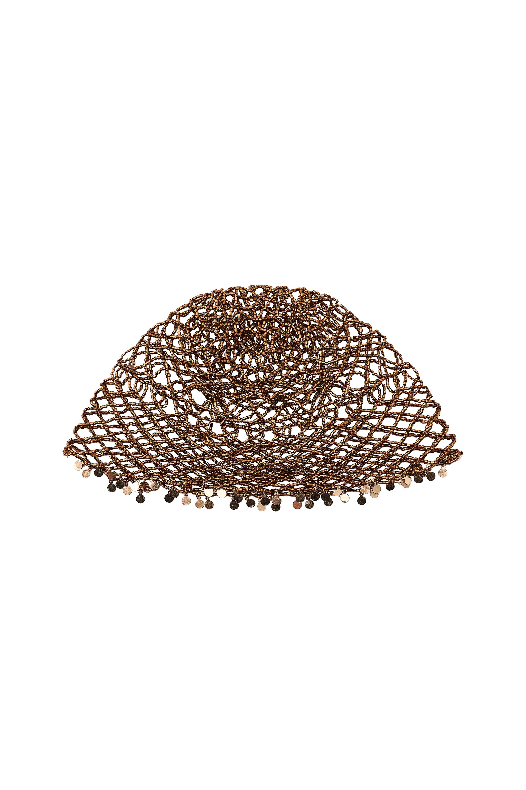 CASQUETE ABALORIOS LENTEJUELAS