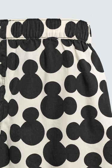 8-14 ANS/ ENSEMBLE DE PYJAMA SILHOUETTE MICKEY MOUSE HARRY LAMBERT FOR ZARA X DISNEY - Noir / Écru de Zara - Image 5